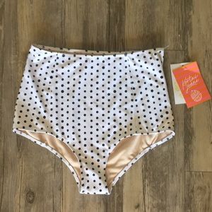 Kortni Jeane High Waisted Polka Dot Bottoms